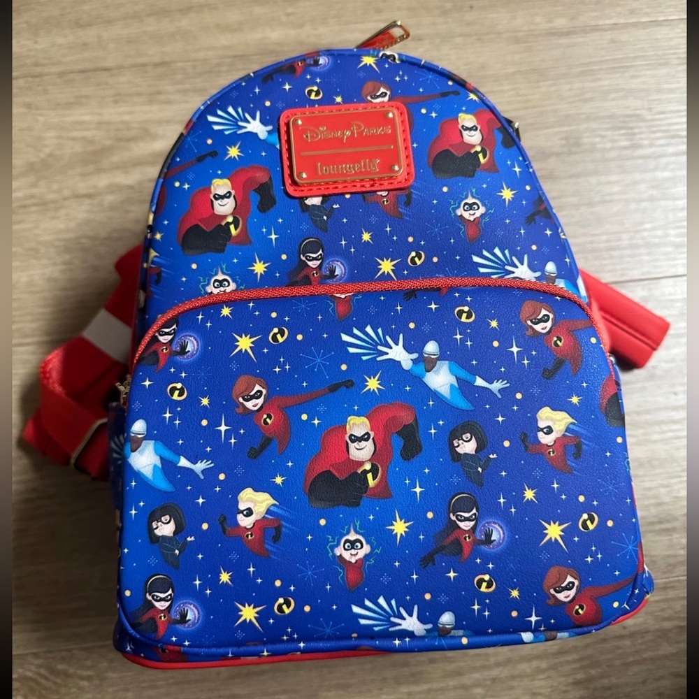 Disney Parks The Incredibles Loungefly Backpack NEW
